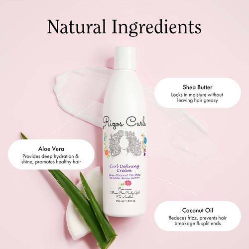 Pacote Rizos Curls Trio, Champô Hidratante, Acondicionador Y