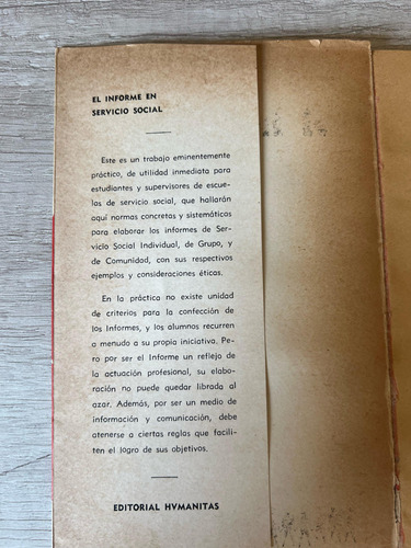 El Informe En Servicio Social - Barros Penas Simonovich
