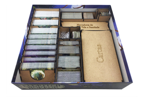 Kit Insert (organizador) Eldritch Horror + Bandeja De Dados