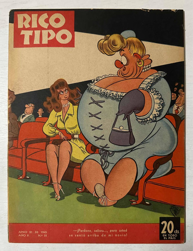 Revista Rico Tipo N° 32 Divito Junio 1945