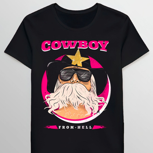 Remera Cowboy From Hell 371