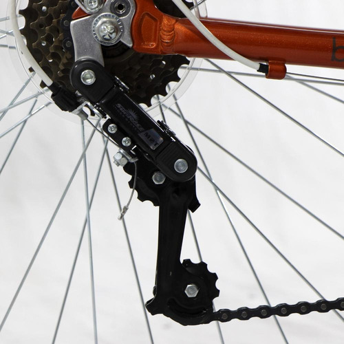 Bicicleta Benotto Moorea Alum Fs R24 21v Dama Terracota Color Terracota/crema
