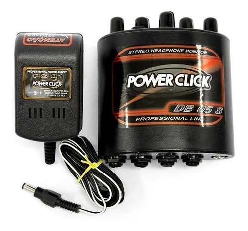 Power Click Db 05 S Stereo Monitor E Amplificador Áudio De F