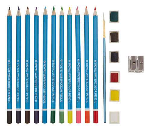 Royal Brush Rart-2001 Concha Arte Sets-watercolor Lapices 1