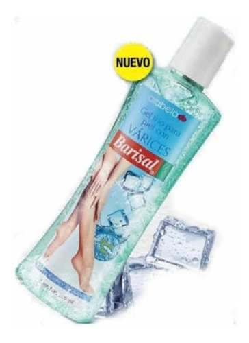 Gel Frío Para Piel Con Várices Barisal 200ml 3 Piezas