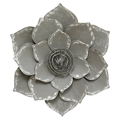 S07656 Lotus Wall Decor, 19,69 Ancho X 2,56 Profundidad...