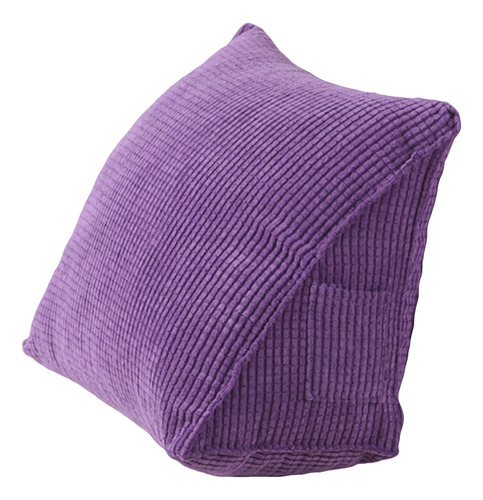 Almohada Triangular Cómoda Almohada De Lectura Con Bolsillo