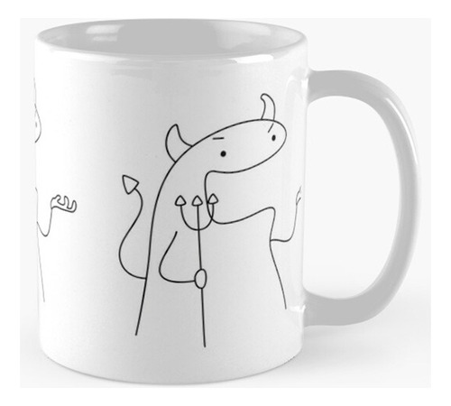 Taza Flork Diablo - Flork Malvado  Calidad Premium