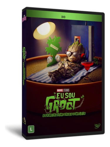 Dvd Série; Eu Sou Groot _ Temporadas 1_2_ Completas