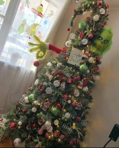 . Para Enfeites De Árvore De Pelúcia Em Forma De Pé De Elfo