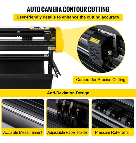 Máquina Plotter Para Vinilo Pantalla Lcd De Corte Automático