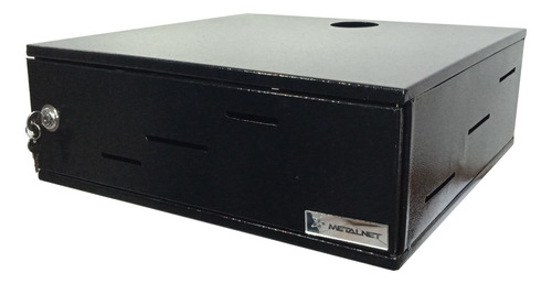 Rack Gabinete Para Dvr (14,5x40x40) Cm Color Negro Metalnet