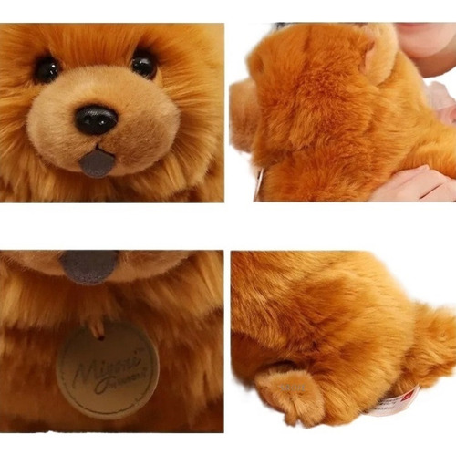 Mrwj M Sroje 25cm Muñeca Perro Juguete De Peluche Chow Chow