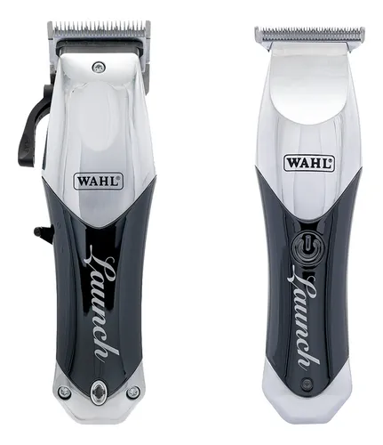 Wahl Kit Maquina de corta cabelo Launch e Maquina de acabamento T...