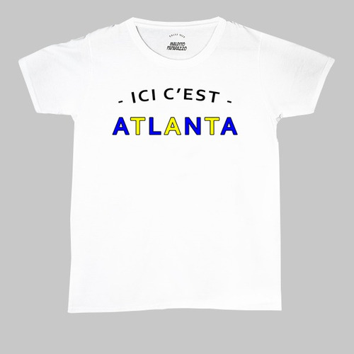 Remera 100 % Algodón - Ici C´est Atlanta