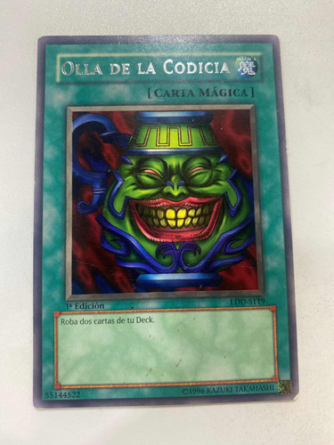 Pot Of Greed Rara Yugioh