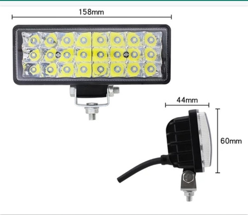 Par De Faro Rectangular 6 Pulgadas Alta Potencia 