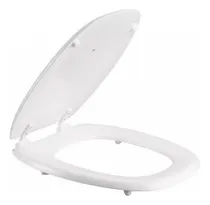 Comprar Asiento De Inodoro Derpla Monaco Blanco Herrajes Plasticos 
