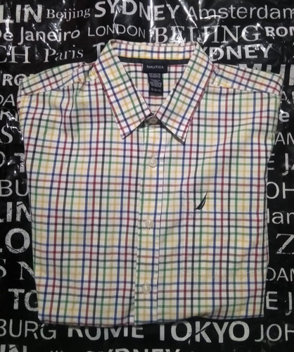 Camisa Dy17a Nautica Niño12/14 No Tommy Hugo Lacost Vanelope