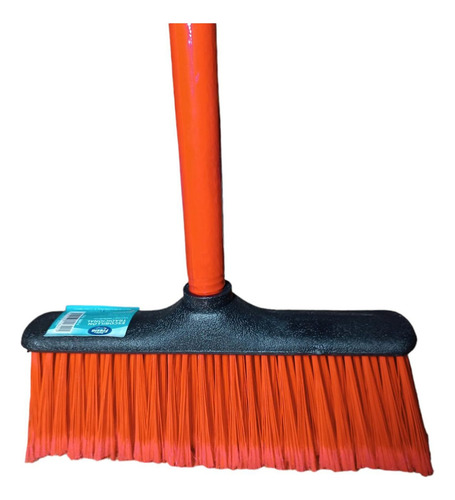 Escobillón Tradicional Rojo Mango Madera 120cm Doña Fresia