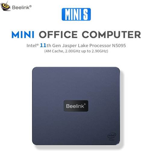 Imagen 6 de 9 de Mini Pc Cpu Beelink W11 Intel N5095 8gb Ddr4 128gb Ssd