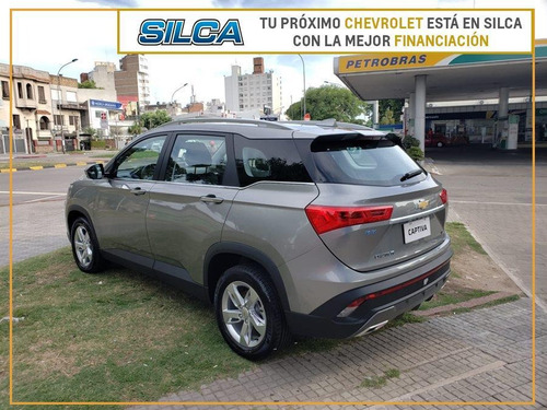 Chevrolet Captiva Lt At 2021 Gris Oscuro 0km