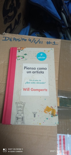 Libro Piensa Como Un Artista. Will Gompertz