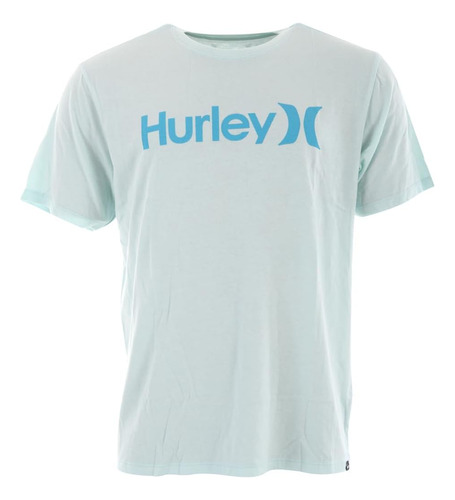 Camiseta Hurley One & Only Solid De Manga Corta Teal Tinted 