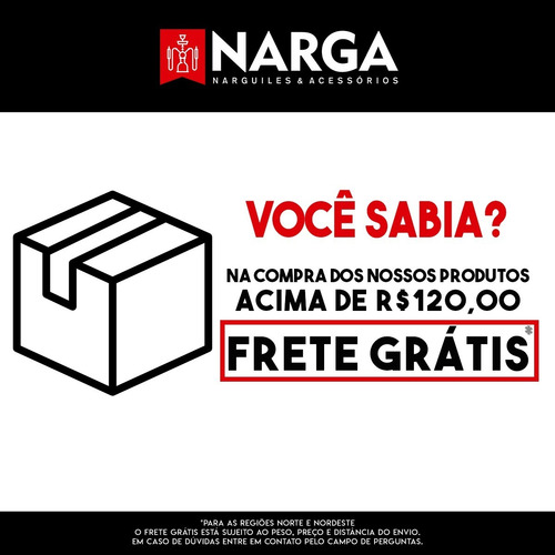 Abafador De Alumínio 21cm Para Narguile Várias Cores Barato