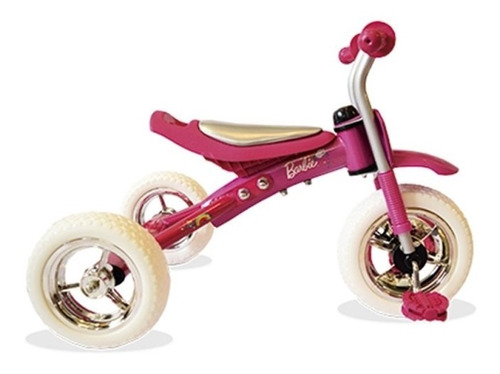 Bicicleta Triciclo Barbie Niña