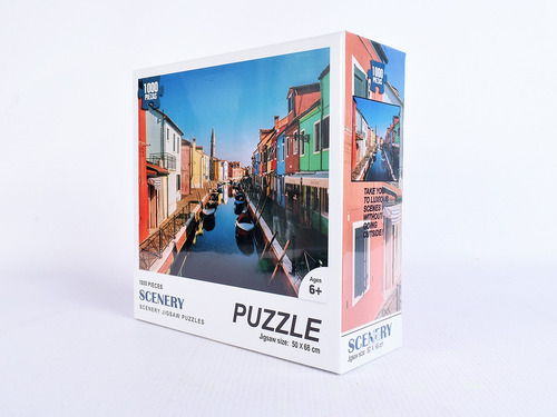 Imagen 2 de 2 de Puzzle Rompecabeza 1000 Piezas Canal Pip Games A021
