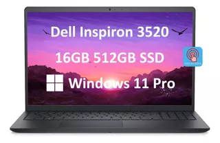 Laptop Dell Inspiron 15 3000 3520 Pantalla Táctil Fhd 15.6