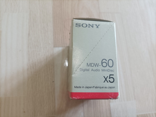 Lote Md Minidisc Sony (Usado)