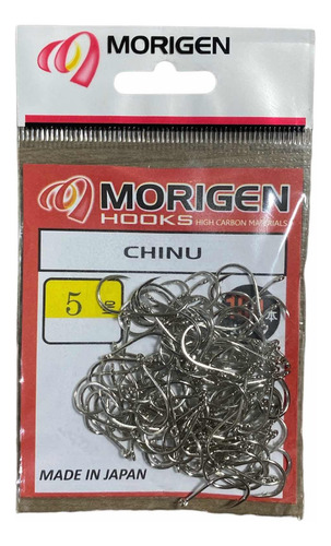 Anzol Morigen Chinu N 5 Com 100 Pçs Branco