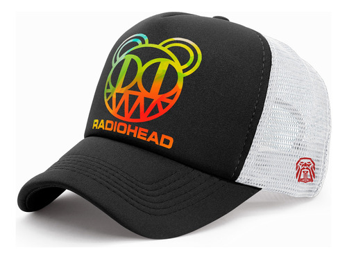 Gorra Trucker Personalizada Radiohead Banda De Rock 002