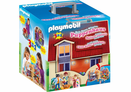 Maletin Playmobil Casa De Muñecas Super Pack - 5167