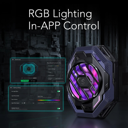 Ventilador De Resfriamento Rápido Black Shark Funcooler 3 P