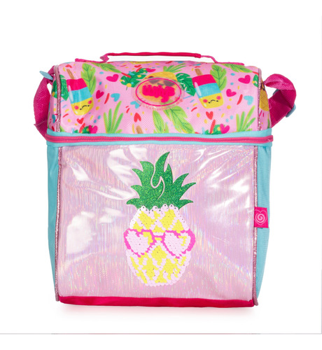 Lonchera Lentejuela Reversible Wilys Pineapple Summer