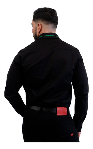 Pavi Italy Camisa Hombre Diseño Clásico Ml 11-0274