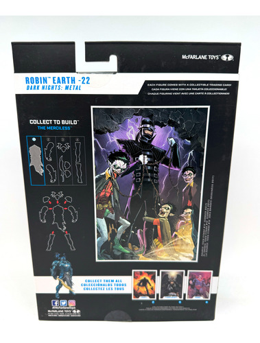 Dc Multiverse Robin Earth 22 Mcfarlane Redcobra Toys (Usado)