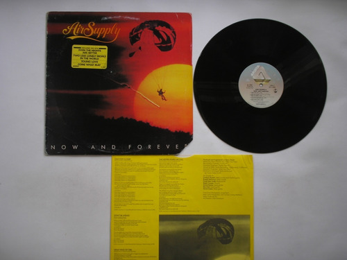 Lp Vinilo Air Supply Now And Forever Printed  Usa 1982