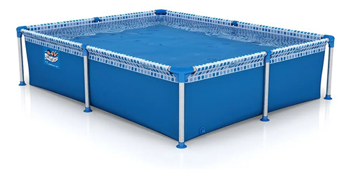 Pileta De Lona Pelopincho 1020 1000 Litros Rectangular Para Patio O Terraza