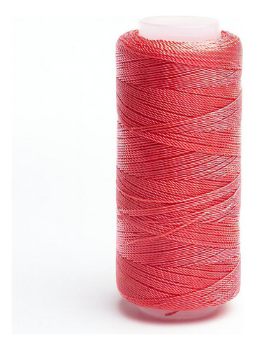 Caja 6 Pzs Hilo Crochet Nylon Sedificado Selanusa Color Coral
