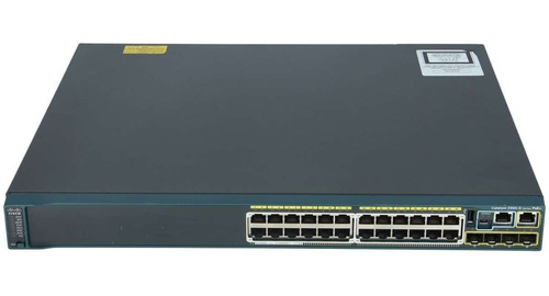 Imagen 1 de 7 de Switch Administrable Cisco Ws2960 Poe 24 Puertos 10/100/1000