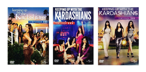 Keeping Up Kardashians Pacote Temporadas 1 2 3 Dvd
