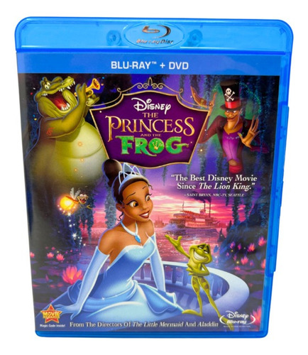 La Princesa Y El Sapo Pelicula Blu-ray +dvd Original Sellada