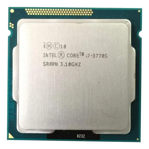 Processador gamer Intel Core i7-3770S CM8063701211900 de 4 núcleos e 3.9GHz de frequência com gráfica integrada Menor preço em Processador gamer Intel Core i7-3770S CM8063701211900 de 4 núcleos e 3.9GHz de frequência com gráfica integrada