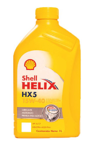 Helix Hx5 15w-40 Sl/cf Volkswagen G 052107k1