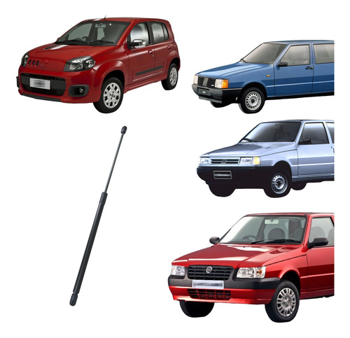 Amortecedor De Porta Malas Uno 1984/2010 Mille Way Economy