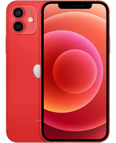 Apple iPhone 12 (64 Gb) - (product) Red Rojo Con Garantía  (Reacondicionado)
